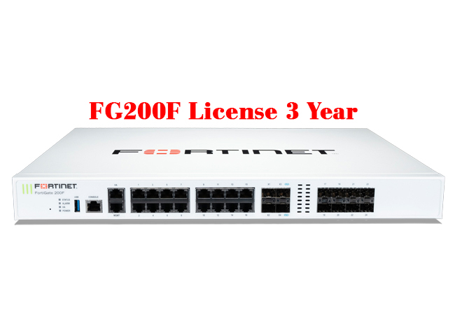 FG-200F-BDL-950-36 Firewall Fortigate Hardware Plus 3 Year 24x7 UTP